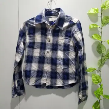 green label relaxing 체크 무늬 긴팔 셔츠 38