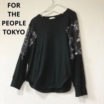FOR THE PEOPLE TOKYO 긴팔 시어 소재 프리 사이즈