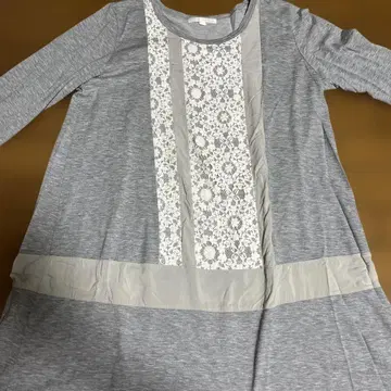 KEIhayamaplus 그레이 튜닉 프리 사이즈