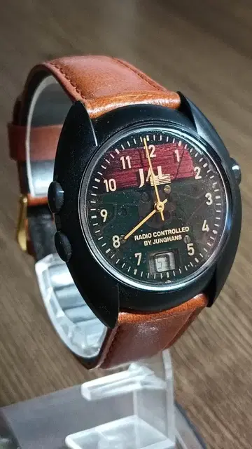 JUNGHANS 융한스 JAL 자르 전파 시계 독일제