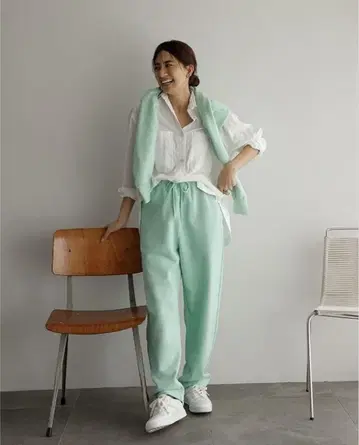 히가시하라 아키 프로듀스 거즈 셔츠 화이트