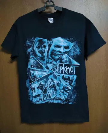 공식 slipknot 슬립낫 티셔츠 S 사이즈 밴드 티 메탈