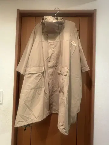KELTY Samansa Mos2 별주 후드 부착 판초 베이지