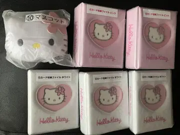 산리오 복권 헬로키티 카드 수납 파일 마스코트