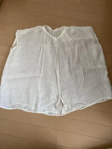 나카가와 마사시치 상점  가야오리 린넨 블라우스