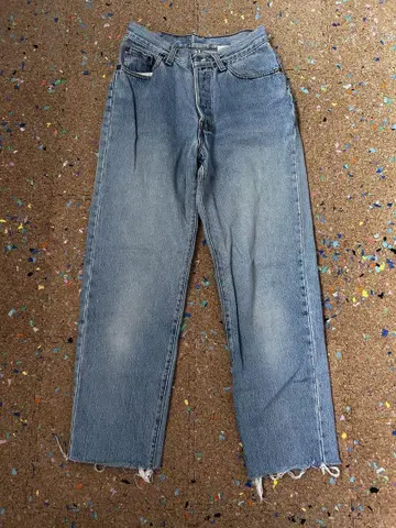 리바이스 Levis 데님 사이즈 7 여성용 사이즈 USA