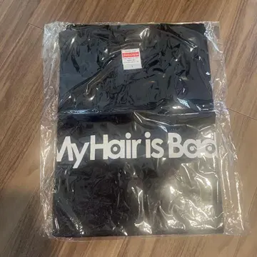 My Hair is Bad 티셔츠 블랙