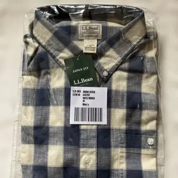 L.L.Bean 재팬 핏 체크 셔츠 XL