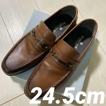 HYDRO-TECH 브라운 로퍼 24.5cm