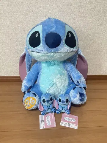 스티치 릴로 & 스티치 626 & 무냐스야 마스코트 3개 세트
