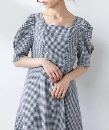 OLIVE des OLIVE 스퀘어 넥 원피스
