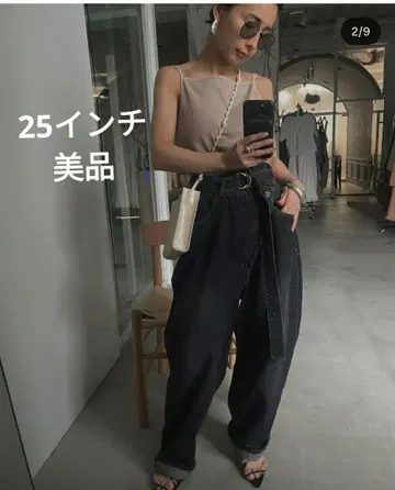 CROSS FRONT PAPA DENIM 25인치