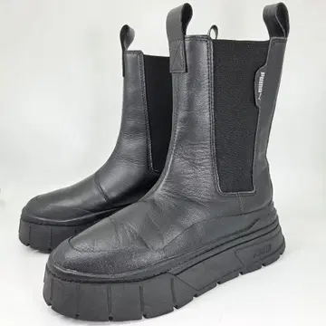 푸마 PUMA 스택 첼시 브 사이드 고어 예술 24cm 컨디션 최상 블랙