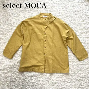 select MOCA 셀렉트 모카 프론트 디자인 스탠다드 컬러 셔츠