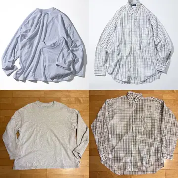 2개 세트 cahlumn nautica 롱 T 셔츠