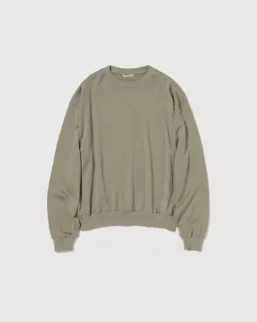 오라리 25ss 슈퍼 하이 게이지 스웨트 P/O