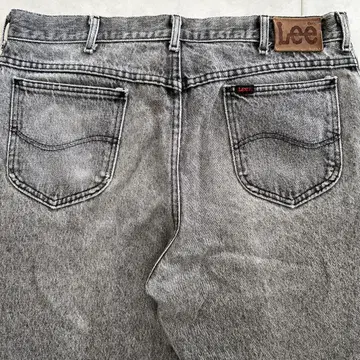 90s USA제 Lee 801 7709 블랙 데님