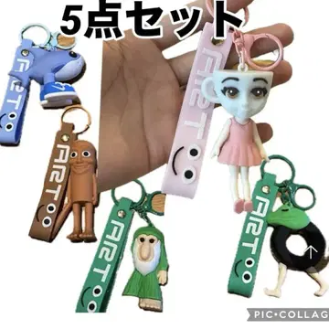 캐릭터 키링 5종 세트