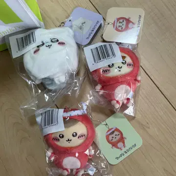 치이카와 (먼작귀) 문어 복권 봉제 인형 3개 세트