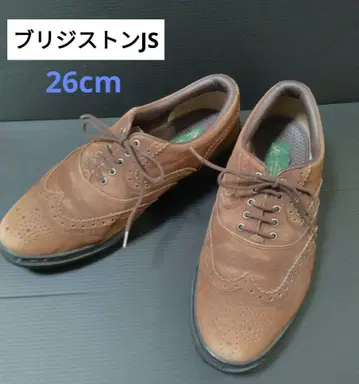 브리지스톤 JS 브라운 윙 칩 골프화 26cm