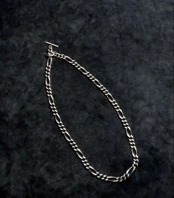 PRY Antique Silver Chain Necklace 슈우토
