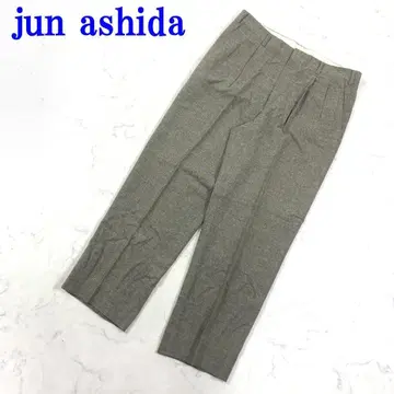 준 아시다 슬랙스 울 팬츠 그레이 88 L 상당 C1782