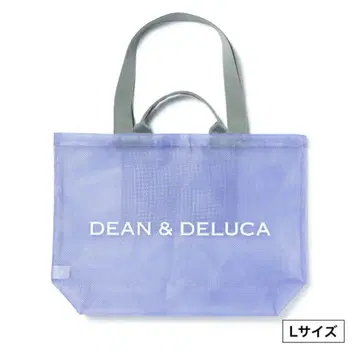 DEAN & DELUCA 메쉬 토트백 라일락 L 사이즈