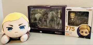 진격의 거인 엘빈 스미스 피규어 세트 새상품 넨도로이드 figma