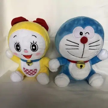 도라에몽 도라미 봉제 인형 세트 NTT 전보