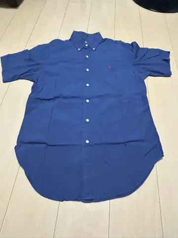 Ralph Lauren 네이비 반팔 셔츠 S