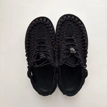 KEEN 샌들 25cm 블랙