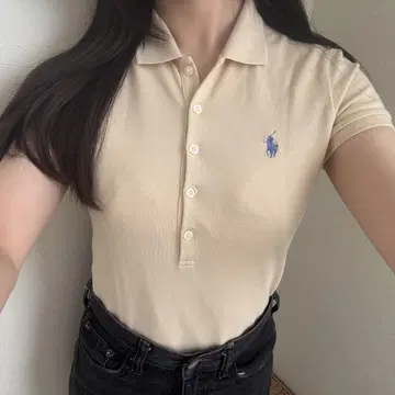 폴로 셔츠 베이지