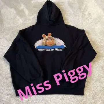Miss Piggy 트레이닝복 후드티 미스피기 해외 아메리카 캐릭터 레어