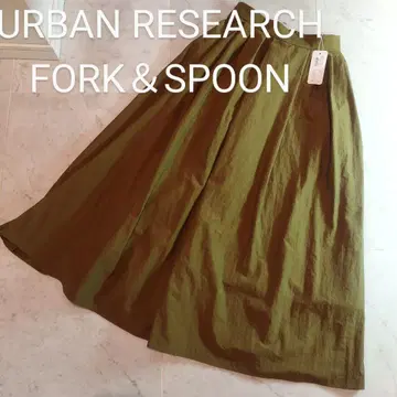 URBAN RESEARCH 샴브레이 롱 스커트 택 포함 새상품
