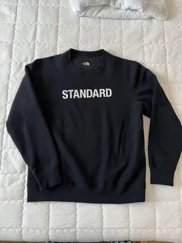 THE NORTH FACE STANDARD 맨투맨 블랙 L 사이즈