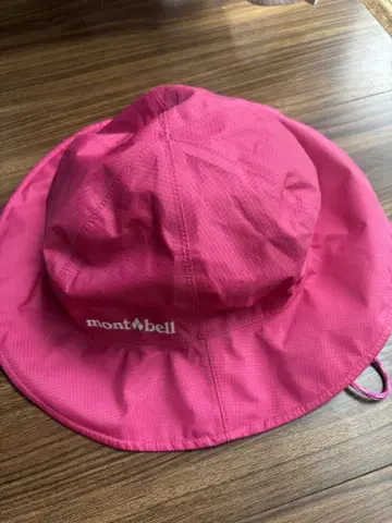 mont-bell GORE-TEX 햇 56-58cm M 핑크 턱끈 포함