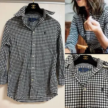 새상품급 Ralph Lauren 랄프 로렌 깅엄 체크 셔츠