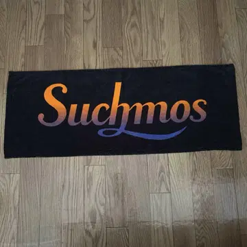 Suchmos 사치모스 2025 가로 아리 투어 타월 블랙 베이스 오렌지