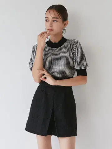 murua 블랙 숏 팬츠