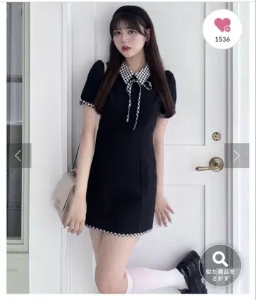 올리브 드 올리브 원피스 블랙