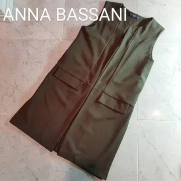 ANNA BASSANI 올리브 그린 베스트