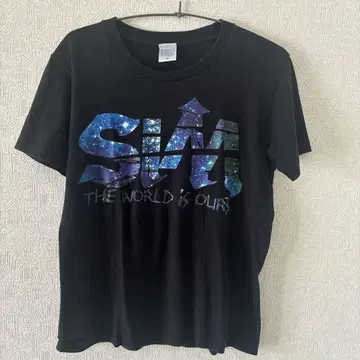 SIM 밴딩 티셔츠 S United Athle 그래픽 티셔츠