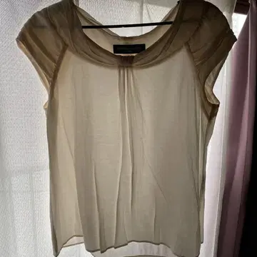 UNITED ARROWS 드레이프 넥 셔츠