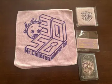 Mr.Children 30주년 기념 투어 굿즈