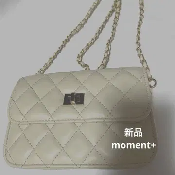 새상품 moment+퀼팅 백