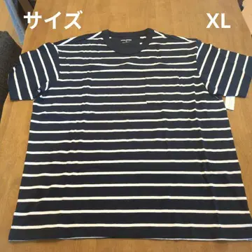 바나나리퍼블릭 T셔츠 남성용 새상품 보더 XL