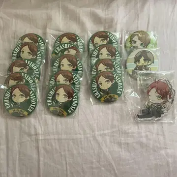 우라시마사카타센 우라타누키 아크링 키링 캔뱃지
