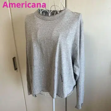 Americana 소매 슬릿 롱 슬리브, Moku gray