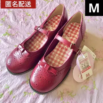 익명 배송 시마무라 아오키 미사코 산리오 펌프스 레드 헬로키티 M