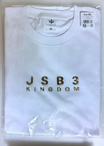 3대째 JSB KINGDOM 투어 티셔츠 XL